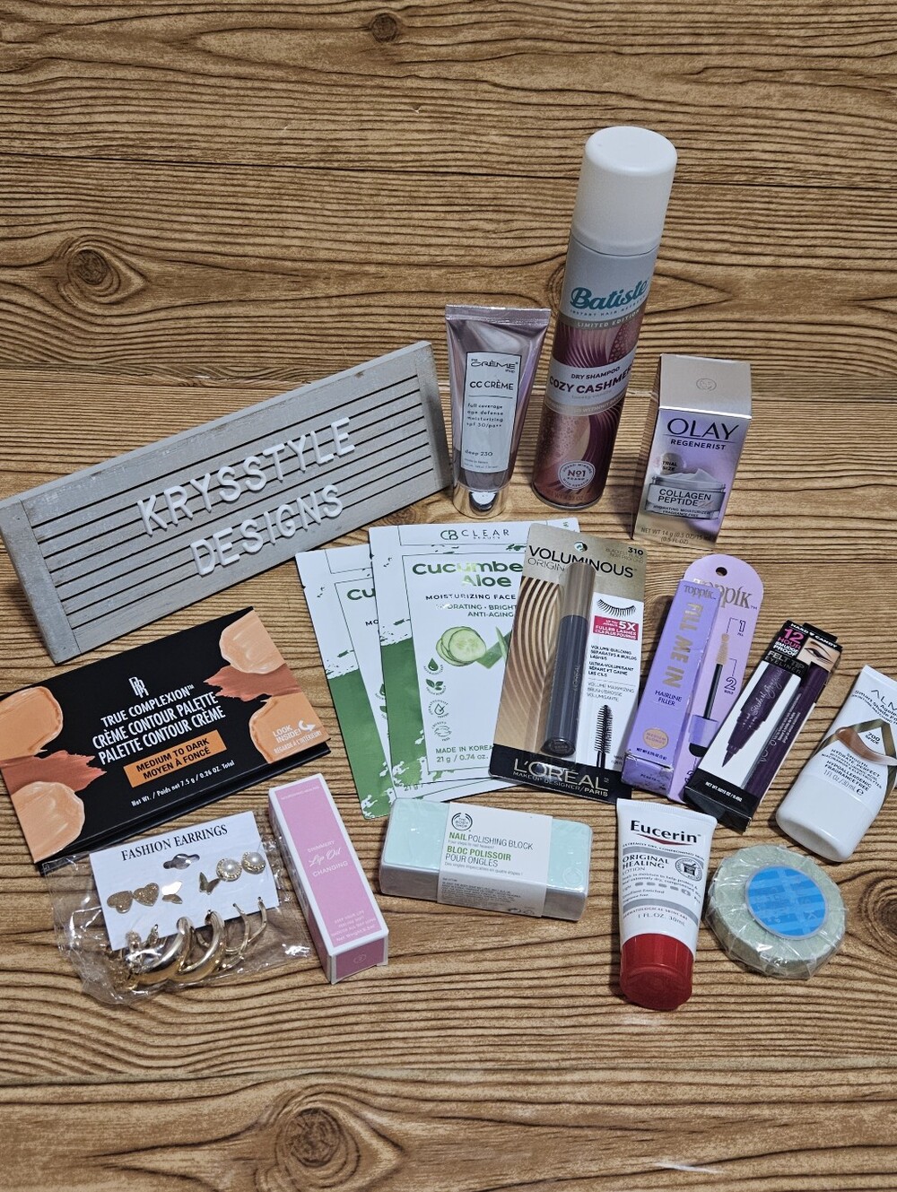 Beauty And Essentials Bundle 15 Piece Batiste Eucerin Olay And More
